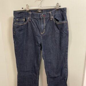 Talbots straight leg jeans size 14P